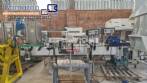 Etiquetadora autom�tica de doble cabezal para botellas planas Bauch Campos