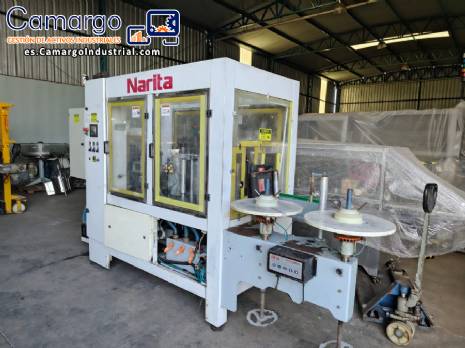 M�quina etiquetadora autom�tica de rollos para etiquetas BOPP Narita
