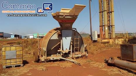 Ensacadora  Marcher Brasil de 400 toneladas para almacenar granos en bolsas