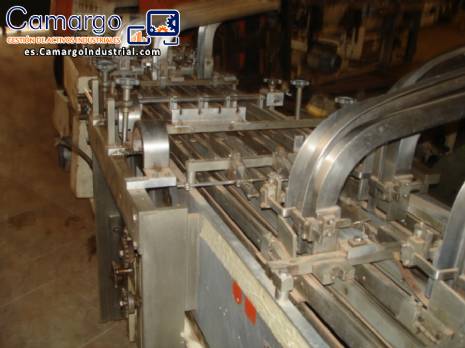 Marca de f�brica de galletas Recheadora 4 l�neas de Peter