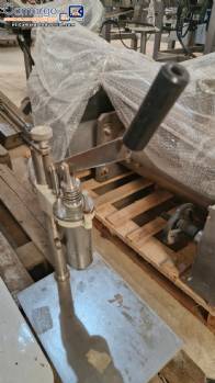 Crimpadora manual con mordaza de acero inoxidable, banco de trabajo, m�quinas Km