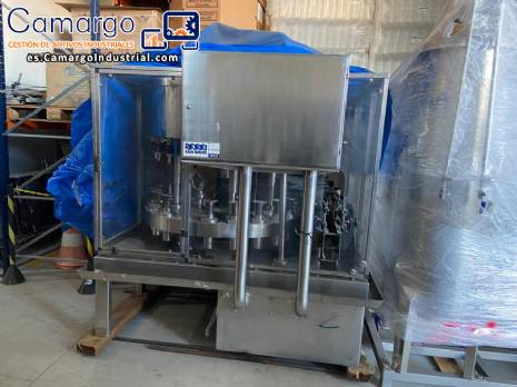 Llenadora y roscadora gravim�trica IMSB