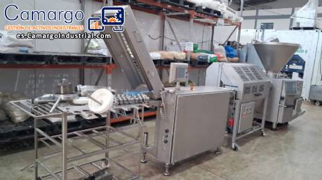 L�nea autom�tica de VEMAG para la elaboraci�n de carne y nuggets, con una capacidad de 3 toneladas por hora