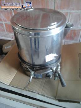 Olla Bain Marie en acero inoxidable