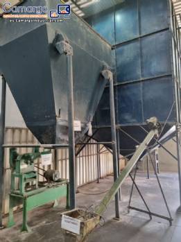 L�nea de extrusora para elaborar harina de soja y aceite vegetal