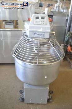 Amassadeira espiral inox Pr�tica 80 kg