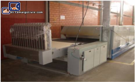 Horno rotatorio elctrico industrial junto con refrigeracin fabricante Fornimaq