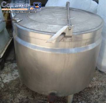 Olla de 50L en acero inoxidable – Fabricaciones Inox