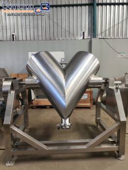 ezclador en forma de V de acero inoxidable 316L 600 L