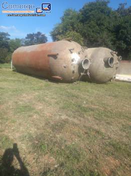 Tanque de digesti�n de acero inoxidable de 107.000 litros