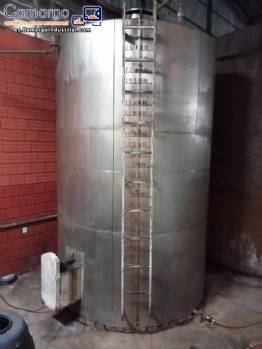 Tanque mezclador de acero inoxidable de 15.000 litros