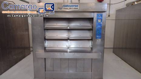 Horno de balasto de acero inoxidable Universo