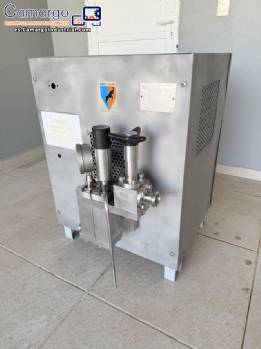 Homogeneizaci�n de la bomba 500 litros por hora marca Niro Soavi