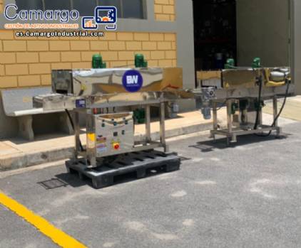 T�nel de acero inoxidable para calentamiento y enfriamiento ultrarr�pidos, BW Machines