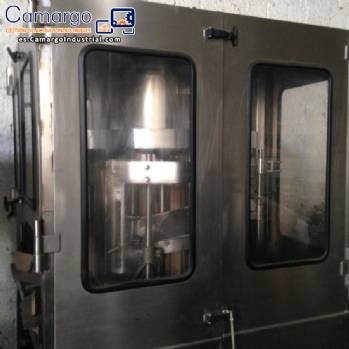 l�nea completa para el envasado de polvos y granulados en vidrio