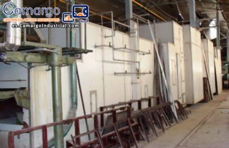 L�nea para pasta larga con extrusora marca Braibanti