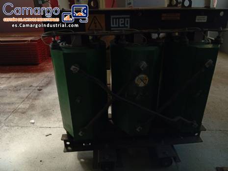 Transformador el�ctrico tipo seco