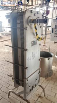 Enfriador con intercambiador de calor de placas de acero inoxidable Brasflow