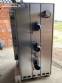 Horno turbo programable de acero inoxidable, alimentado por gas.