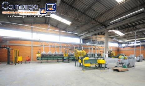 L�nea completa para la producci�n de lana de acero