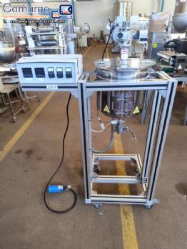 Mezclador con camisa piloto de acero inoxidable Metalquim de 20 litros