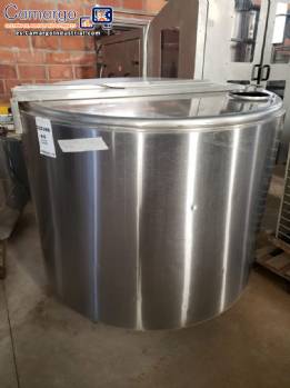 Tanque de expansi�n para leche y enfriamiento
