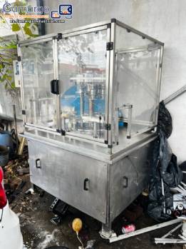 M�quina de llenado rotativa con 8 boquillas de acero inoxidable, 316L, Brasholanda