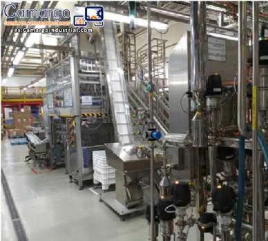 M�quina llenadora autom�tica para envasado de bolsas stand up preformadas Gualapack