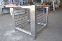 Horno turbo de acero inoxidable Prctico