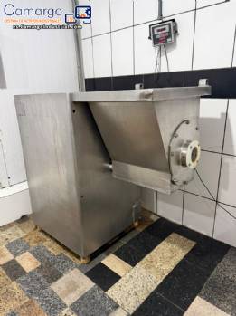 Rompebloques de acero inoxidable para carne, pescado, fruta y productos congelados, 20 CV.