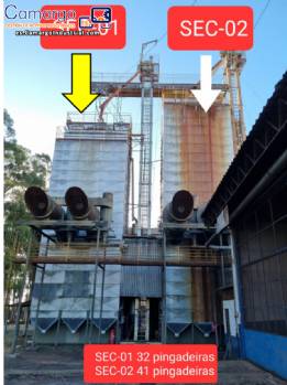Torre de secado de granos, secadora de semillas, productos agrcolas, maz, Kepler Weber