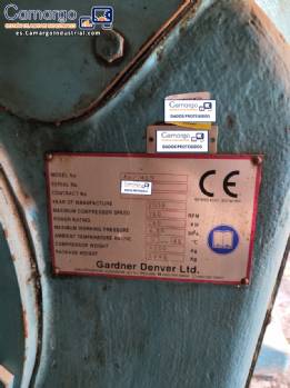 Compresor de aire de alta presi�n, sin aceite, de 3 etapas, 260 kW, Gardner Denver Belliss & Morcom, modelo VH21 H3N