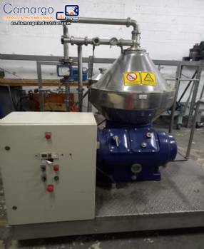 Centrfuga de acero inoxidable para la produccin de zumos, cervezas y vinos Alfa Laval VNPX