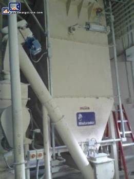 Sistema de recepción almacenamiento y transporte de harina Brasilos