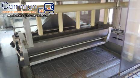 M�quina ba�adora de chocolate 820 mm