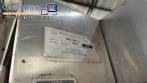 Horno turbo programable de acero inoxidable, alimentado por gas.