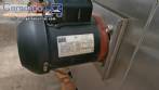 Horno turbo programable de acero inoxidable, alimentado por gas.