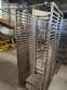 Horno turbo programable de acero inoxidable, alimentado por gas.
