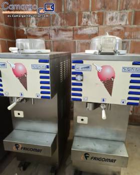 Heladera italiana para helados en acero inoxidable Frigomat 80/100 litros