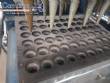 Fabricante de conos de helado para postres en forma de cono de 60 cavidades.