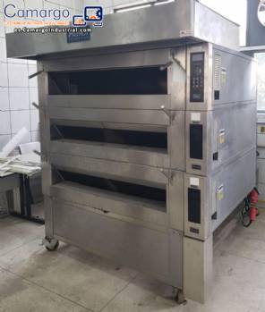 Horno de lastre de acero inoxidable Pr�tica