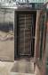 Horno rotatorio el�ctrico Marcelpan de acero inoxidable con doble carro.