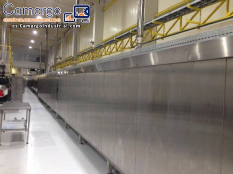 Gran horno industrial continuo Ariete