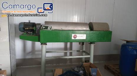 Centrífuga tridecanter para separación GRATT 500 litros por hora Centrífuga tridecanter para separación GRATT 500 litros por hora