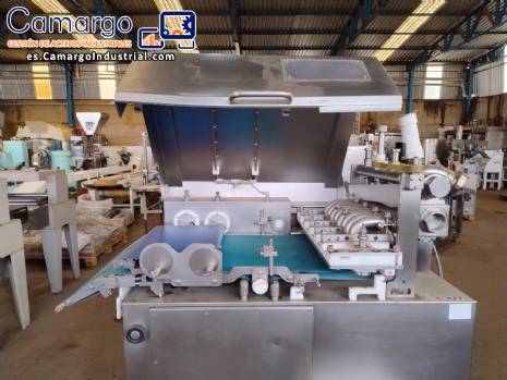 Máquina para hacer hamburguesas con albóndigas de acero inoxidable Handtmann Máquina para hacer hamburguesas con albóndigas de acero inoxidable Handtmann