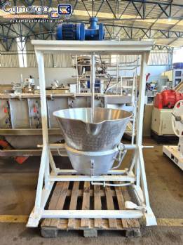 Olla de vapor con camisa basculante de 200 litros Olla de vapor con camisa basculante de 200 litros