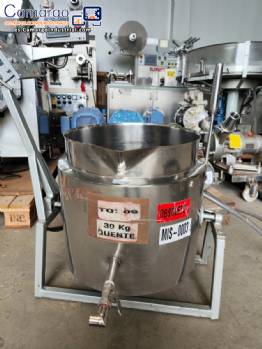 Reactor de sobremesa calefactado con camisa de acero inoxidable para uso en laboratorio, 30 kg, ALIC Reactor de sobremesa calefactado con camisa de acero inoxidable para uso en laboratorio, 30 kg, ALIC