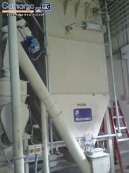 Sistema de recepción almacenamiento y transporte de harina Brasilos Sistema de recepción almacenamiento y transporte de harina Brasilos